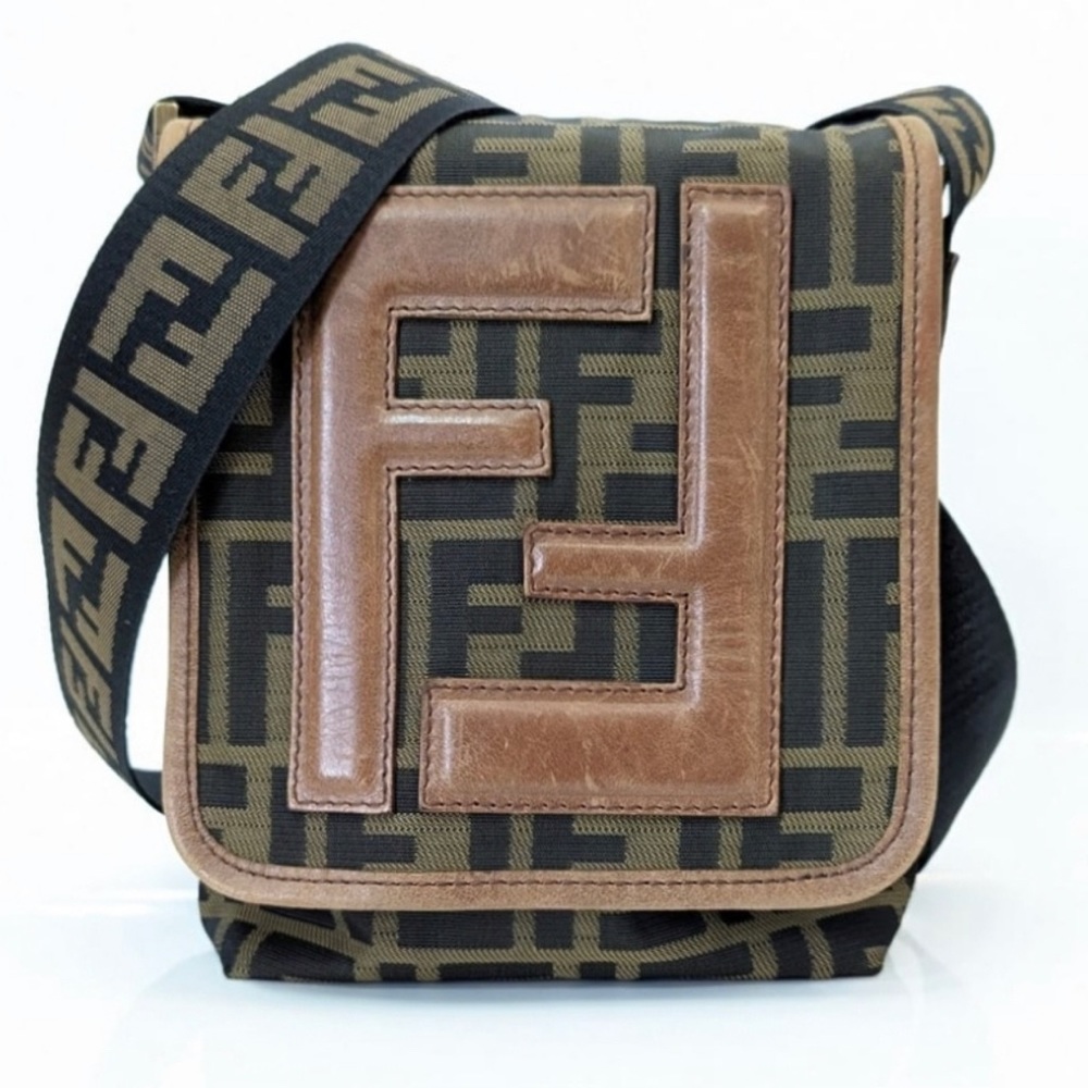 100% Authentic Fendi Zucca Crossbody bag